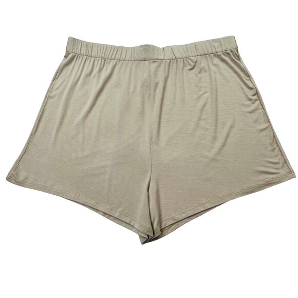 SKIMS Sleep Short Taupe Womens Large - Picture 2 of 12